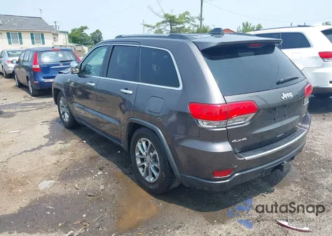 2016 Jeep Grand Cherokee Limited z USA, uszkodzony, nr VIN 1C4RJFBG8GC422740